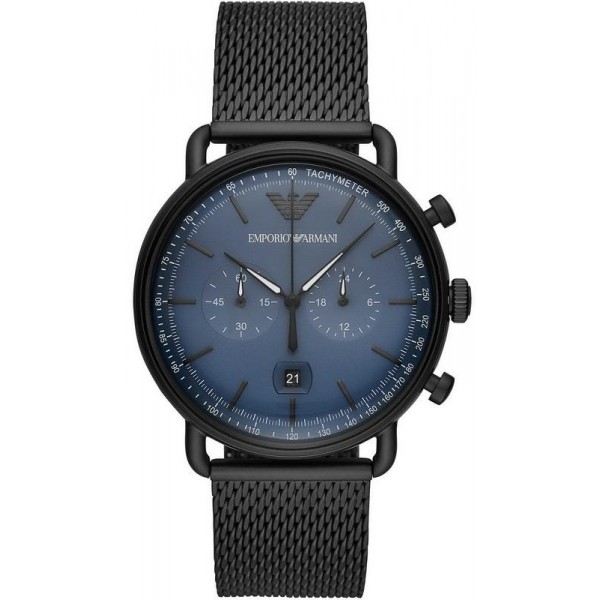 emporio armani aviator chronograph