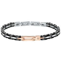 Image of the Morellato Diamonds Mens Bracelet SAUK02