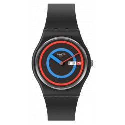 Reloj Swatch Unisex Gent Circling Black SO28B706