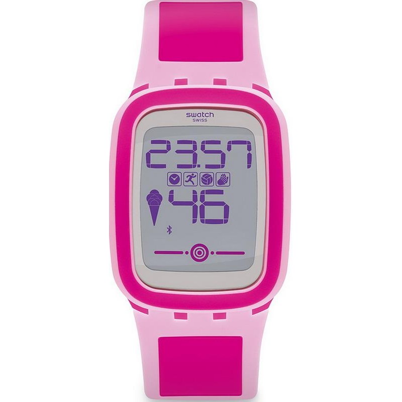 Reloj Swatch Mujer Digital Touch Zero One Pinkzero SUVP100