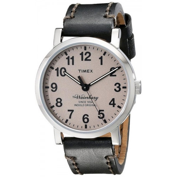 timex waterbury black